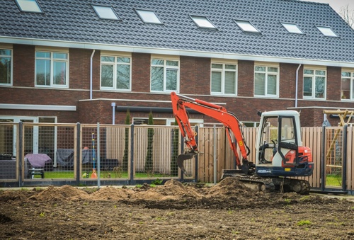 Digging in the garden